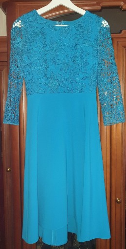 Zdjęcie oferty: Sukienka koronkowa turkusowa roz. XS/S