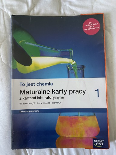 Zdjęcie oferty: To jest chemia Maturalne karty pracy 1