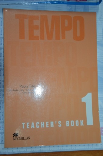 Zdjęcie oferty: Sprzedam książkę z testami Tempo Test Book (1,2,3)