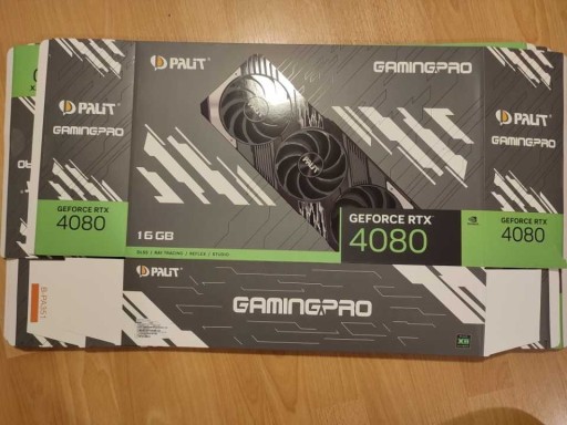 Zdjęcie oferty: Palit RTX 4080 Gaming Pudełko Karton Obwoluta