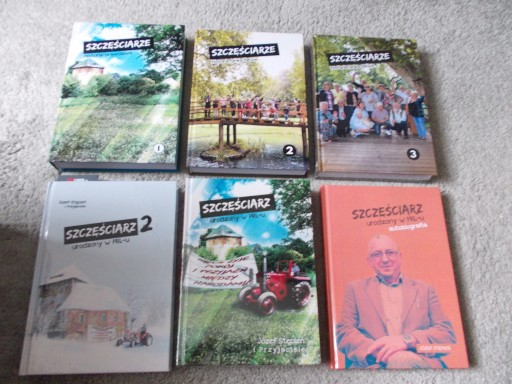 Zdjęcie oferty: Zestaw 6 książek "SZCZĘŚCIARZ URODZONY W PRL-u"