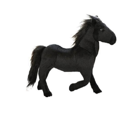 Zdjęcie oferty: Pluszowy czarny koń 50 cm pluszak zabawka 