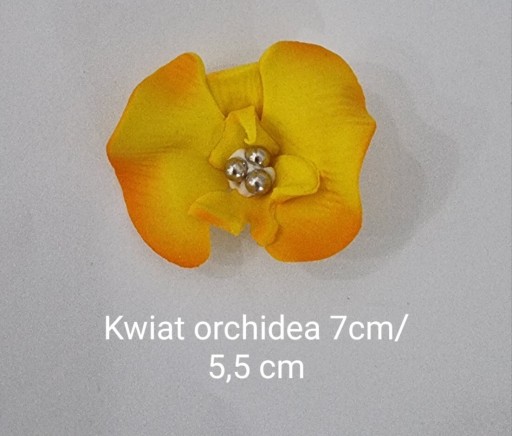 Zdjęcie oferty: Kwiat orchidea wykonany z masy cukrowej