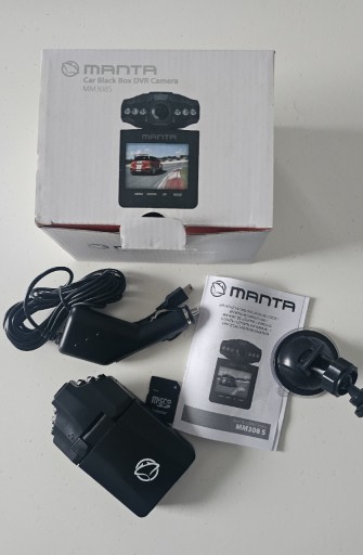 Zdjęcie oferty: Wideorejestrator Manta MM308S + karta SD