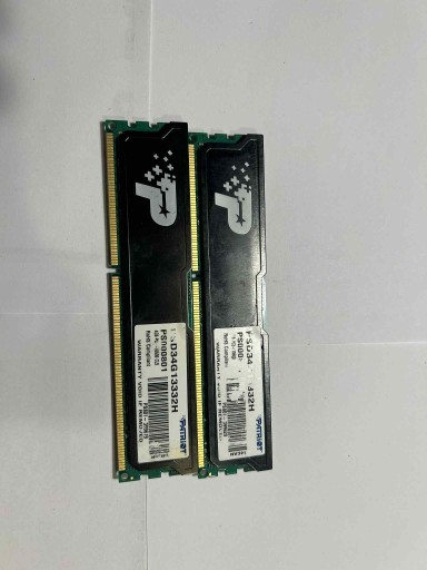 Zdjęcie oferty: Patriot Signature Line 4 GB DDR3 1333 MHz (model PSD34G13332H)