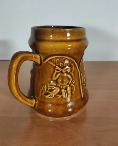 Zdjęcie oferty: Kubek Kufel vintage PRL ceramika porcelit