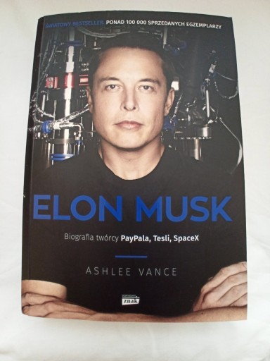 Zdjęcie oferty: Elon Musk. Biografia twórcy Paypala, Tesli