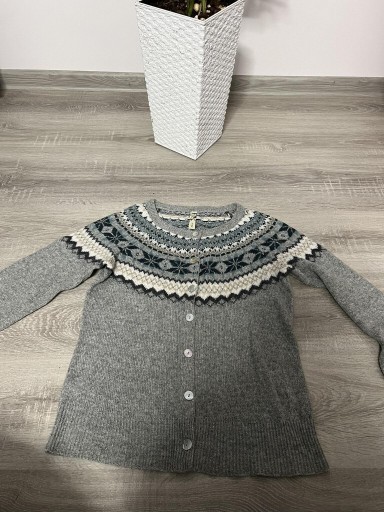 Zdjęcie oferty: Sweter w stylu norweskim skandynawskim S M XS 36 