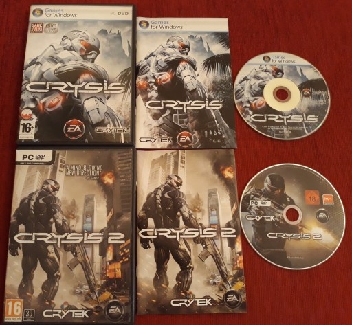 Zdjęcie oferty: Crysis + Crysis 2 - gry PC
