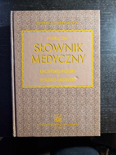 Zdjęcie oferty: Słownik medyczny łacińsko-polski i polsko-łaciński