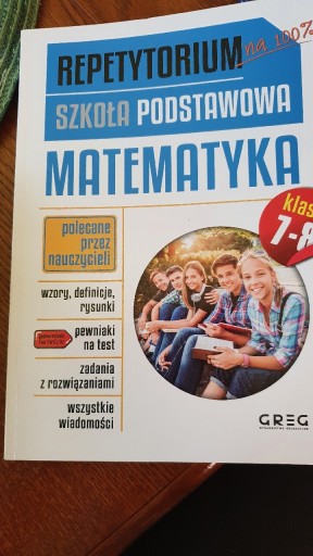 Zdjęcie oferty: Repetytorium kl 7 -8  Matematy 