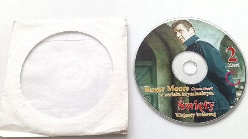 Zdjęcie oferty: Święty Klejnoty Królowej 2 Roger Moore płyta VCD