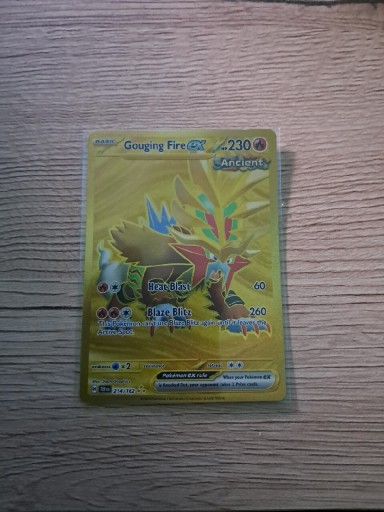 Zdjęcie oferty: Karta Pokemon Gouging fire ex 214/162 