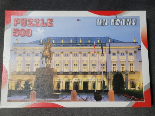 Zdjęcie oferty: Puzzle 500 Trefl Pałac Prezydencki