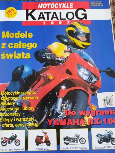Zdjęcie oferty: Motocykle katalog 1997