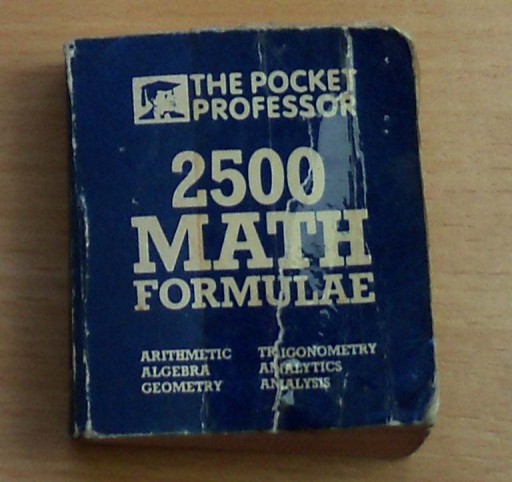 Zdjęcie oferty: 2500 MATH FORMULAE ściąga w j. angielskim matematy