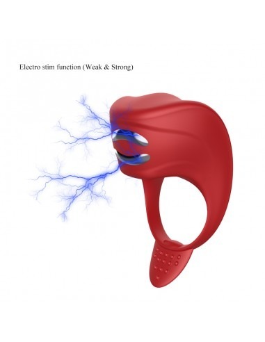 Zdjęcie oferty: FOXSHOW Pierścień erekcyjny na penisa z elektrosty
