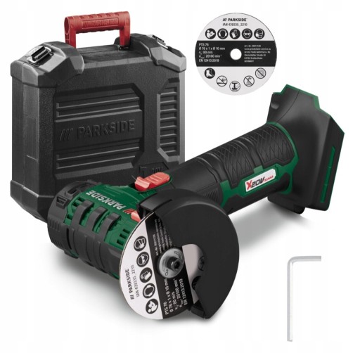 Rebarbadora Sem Fio PARKSIDE 20 V PWSAM 20-Li A1, Sem Bateria E Carreg B Ware 282 - Foto 7