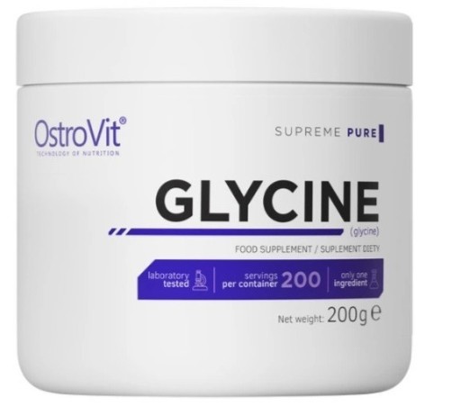 Zdjęcie oferty: OstroVit Glycine glicyna 141g zamiast 200 g