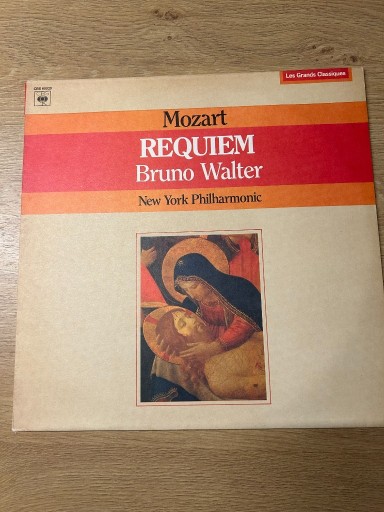 Zdjęcie oferty: Winyl MOZART REQUIEM Bruno WALTER CBS LP