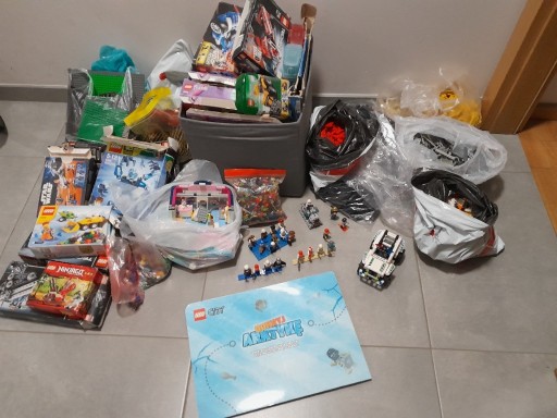 Zdjęcie oferty: 14 kg LEGO wielki MIX pudełka instrukcje Star Wars