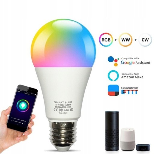 Zdjęcie oferty: Żarówka LED WiFi Smart Bulb