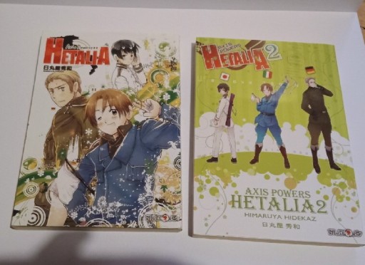 Zdjęcie oferty: Axis Powers Hetalia tom 1 2 zestaw