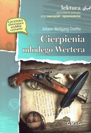 Zdjęcie oferty: Cierpienia młodego Wertera J.W Goethe