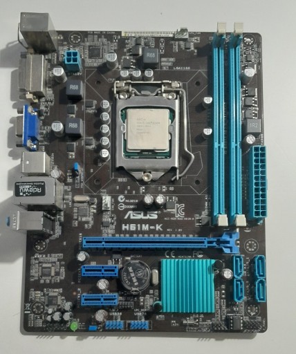 Zdjęcie oferty: Płyta ASUS H61M-K + procesor i5-3470