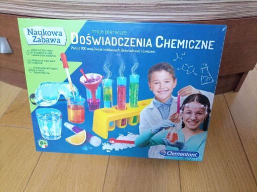 Zdjęcie oferty: Clementoni doświadczenia chemiczne 