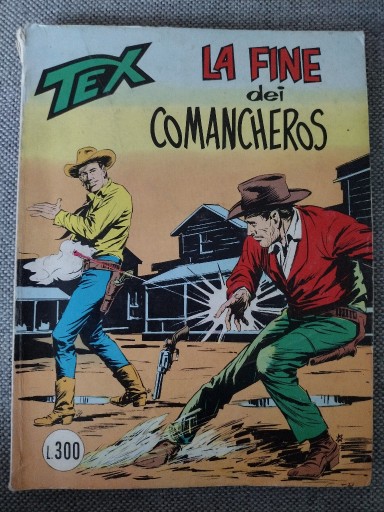 Zdjęcie oferty: Komiks Tex - La fine dei comancheros po włosku