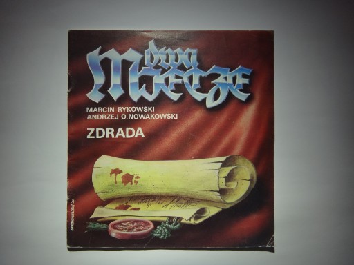 Zdjęcie oferty: Zdrada - DWA MIECZE - M. Rykowski - 1989 - komiks