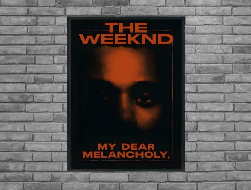 Zdjęcie oferty: Plakat the weeknd my dear melancholy