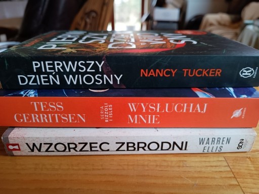 Zdjęcie oferty: Zestaw trzech książek kryminalnych