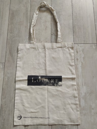 Zdjęcie oferty: Bawełniana torba na zakupy Louvre