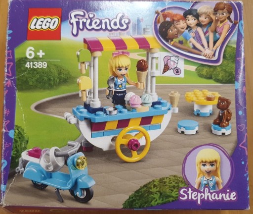 Zdjęcie oferty: Lego friends  wózek z lodami 41389
