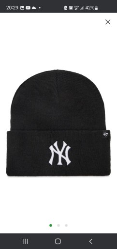 Zdjęcie oferty: 47 Brand czapka zimowa beanie czarna