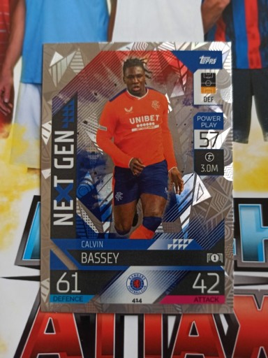 Zdjęcie oferty: Match attax 22/23 Calvin Bassey 414