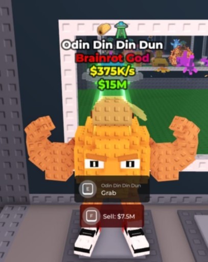 Zdjęcie oferty: Odin Din Din Dun Steal a brainrot Roblox 
