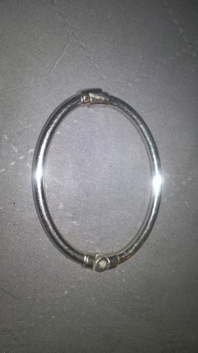 Zdjęcie oferty: Bransoletka PRL otwierana zamykana metalowa 6-7cm.