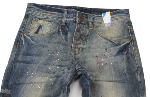 Zdjęcie oferty: Desigual spodnie męskie jeansy przetarcia [28]