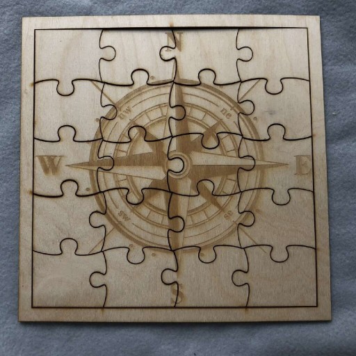 Zdjęcie oferty: Drewniane puzzle 