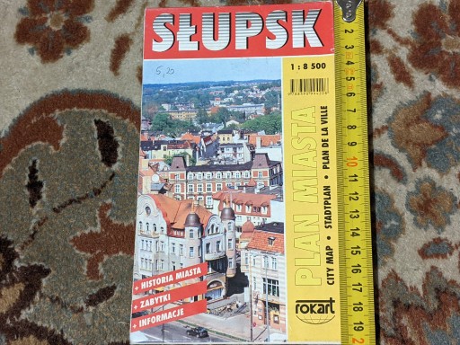 Zdjęcie oferty: Mapa Słupsk, 1998
