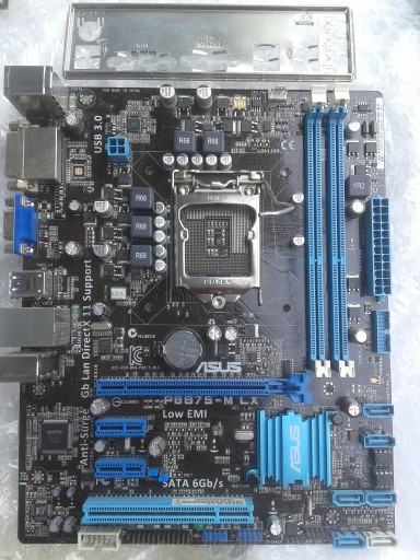 Zdjęcie oferty: plyta glowna ASUS B75 ddr3+procesor i3 LGA1155 