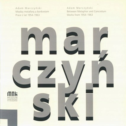Zdjęcie oferty: Adam Marczyński. Między metaforą a konkretem