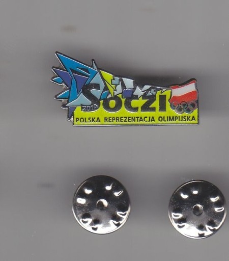 Zdjęcie oferty: Soczi 2014 Polski Komitet Olimpijski odznaka