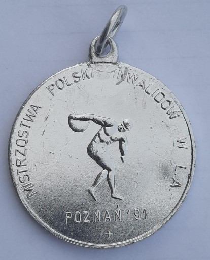 Zdjęcie oferty: Srebrny medal - POZNAŃ 1991