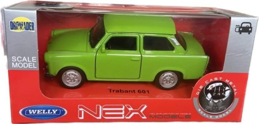 Zdjęcie oferty: Zielony trabant 601 welly 1:34