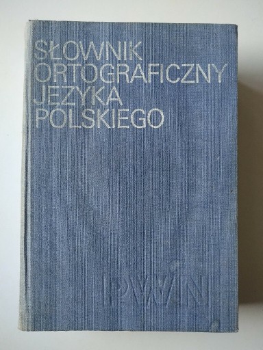 Zdjęcie oferty: SŁOWNIK ORTOGRAFICZNY JĘZYKA POLSKIEGO WYD. 6