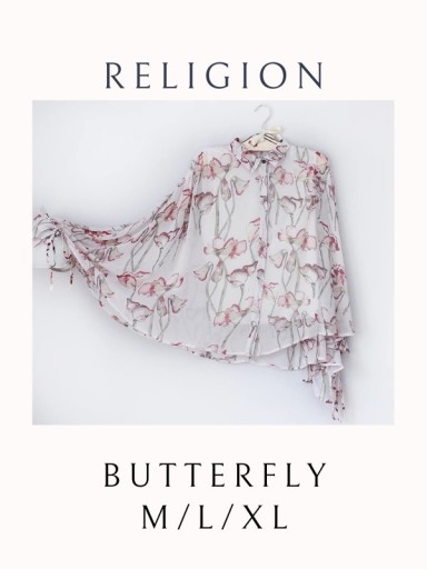 Zdjęcie oferty: RELIGION__Zjawiskowa Bluzka Motyl Mgiełka__M/L/XL